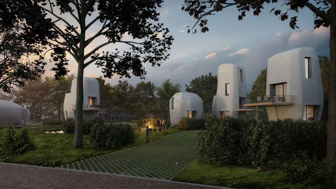 3D-Concrete-Printing Smart Housing for Smart Cities in The Netherlands