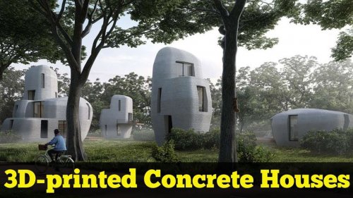 World's First 3D-printed Concrete Houses are coming to Netherlands