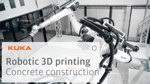Robotic 3D printing of concrete components: Aeditive revolutionizes concrete construction