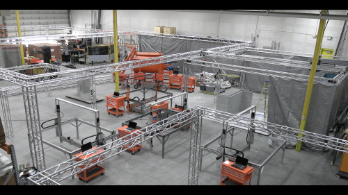 3D Concrete Printing with Mudbots Technology 1