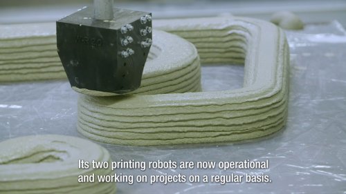 3D concrete printing timeline