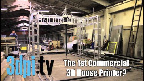 Buy a 3D House Printer for €12,000