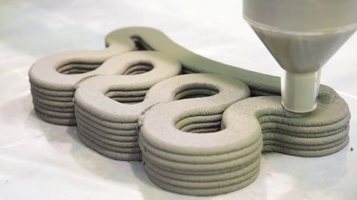 3D Printing with Portland Cement Concrete using Gantry 3D Printer (1st Trial)