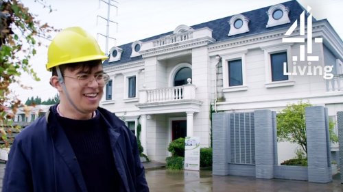Phil Wang Amazed by 3D Printer That Makes a Mansion in a Week | Kevin McCloud's Rough Guide